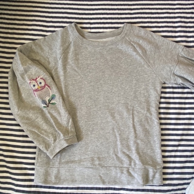 GAP Kids(ギャップキッズ)のGAP KIDS ふくろうプルオーバー＊150 キッズ/ベビー/マタニティのキッズ服女の子用(90cm~)(Tシャツ/カットソー)の商品写真