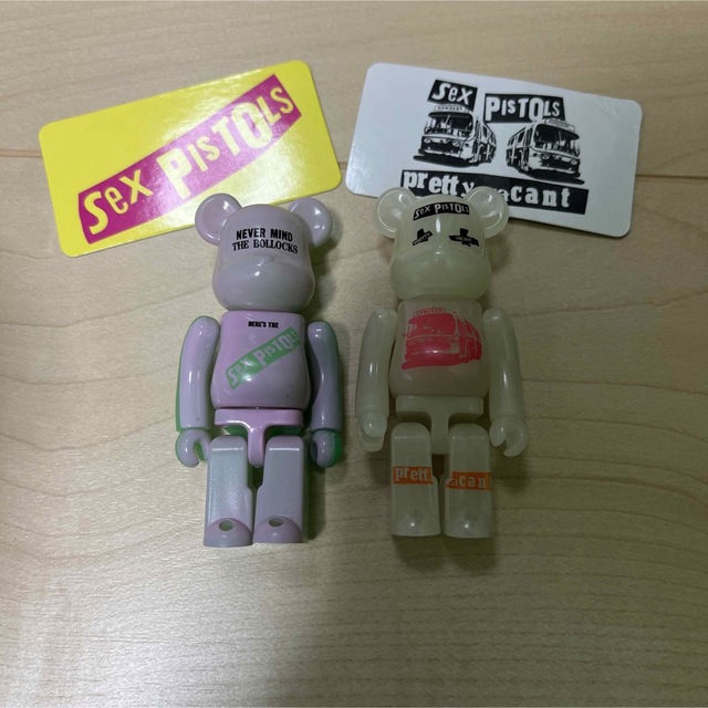 BE@RBRICK - ベアブリック セックスピストルズ 表 裏 100%の通販 by