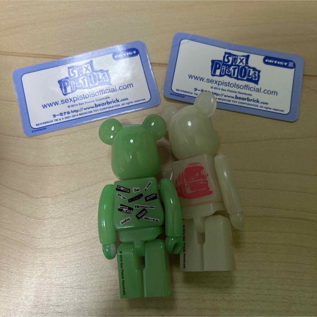BE@RBRICK - ベアブリック セックスピストルズ 表 裏 100%の通販 by