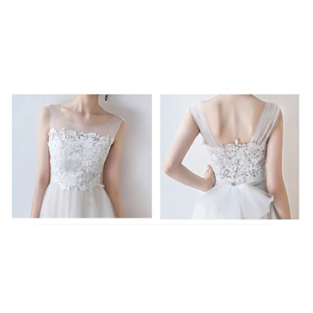 ウエディングドレス　XSサイズ レディースのフォーマル/ドレス(ウェディングドレス)の商品写真