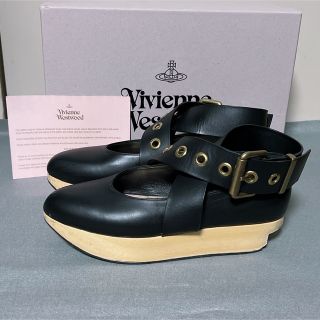 ヴィヴィアンウエストウッド(Vivienne Westwood)のVivienne Westwood ロッキンホース バックルバレリーナ(ハイヒール/パンプス)