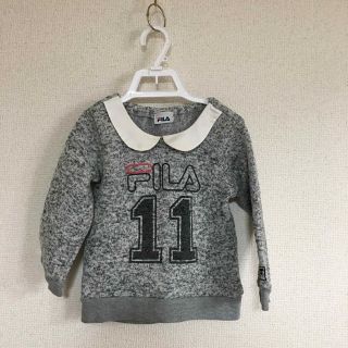 フィラ(FILA)のFILA フィラ　トップス　裏起毛　襟付き(Tシャツ/カットソー)