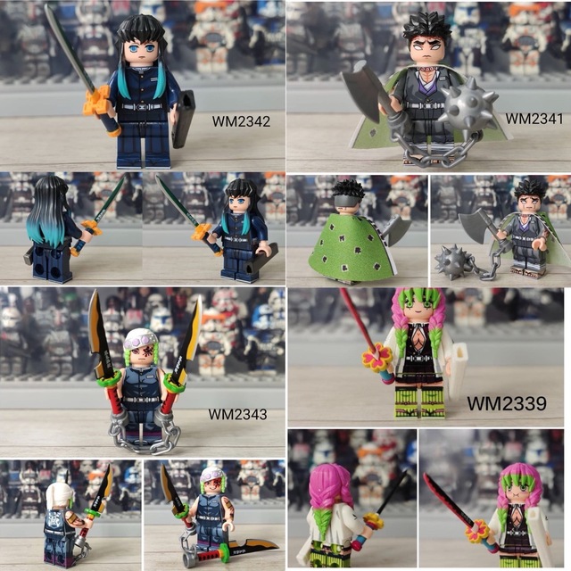 ミニフィグ 鬼滅の刃 24体セット レゴ互換 Minifigure - 知育玩具