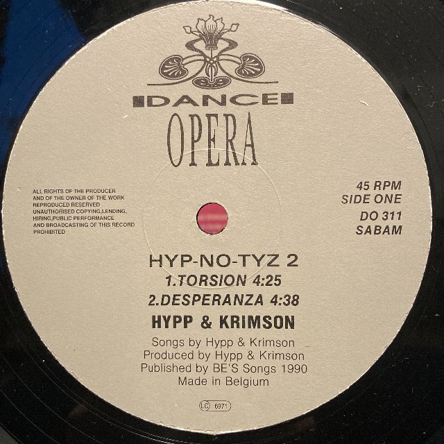 Hypp & Krimson – HYP-NO-TYZ 2 楽器のDJ機器(レコード針)の商品写真