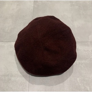 アンダーカバー(UNDERCOVER)のundercoverベレー帽 アンダーカバー レッド(ハンチング/ベレー帽)