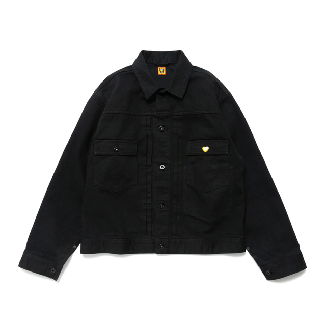 HUMAN MADE - HUMAN MADE HUMAN TESTING DENIM JACKET