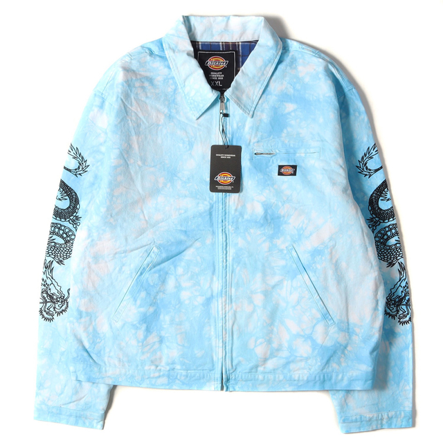 黒 桜古典 Wckdtghts Dickies Work Jacket Lジャケット | www