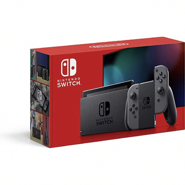 【任天堂】新型スイッチSwitchセット（グレー） 大乱闘スマッシュブラザーズ