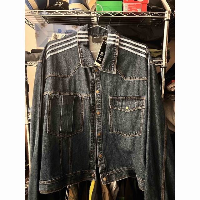 adidas(アディダス)のAdidas x ivy park denim jacket メンズのジャケット/アウター(Gジャン/デニムジャケット)の商品写真