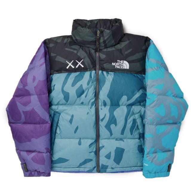 THE NORTH FACE - ノースフェイス☆XS KAWS 1996 カウズ レトロ ヌプシ