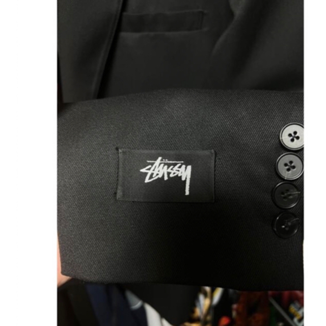 STUSSY(ステューシー)のstussy テーラードジャケット スーツ　セットアップ　XL メンズのスーツ(スーツジャケット)の商品写真