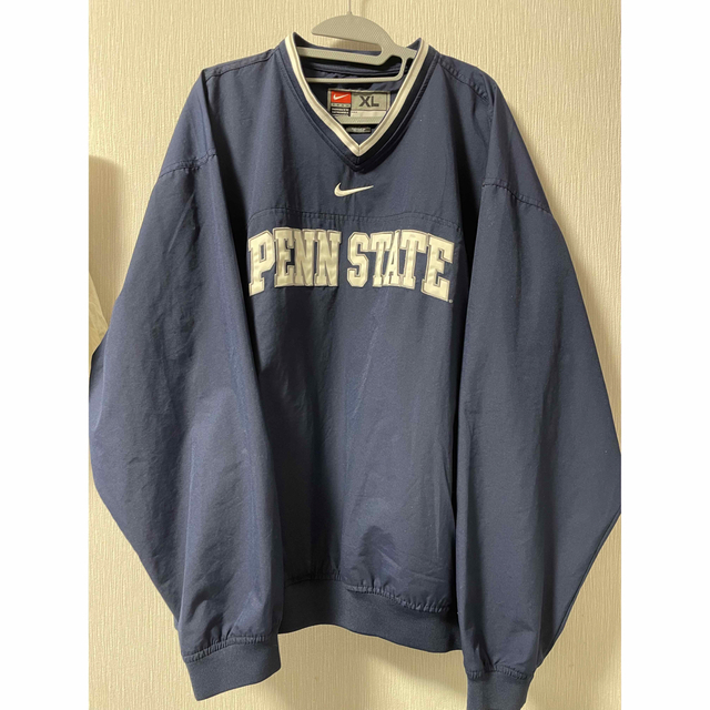 魅了 極美品 90s ナイキ ペンシルベニア ゲームシャツ XXL プル
