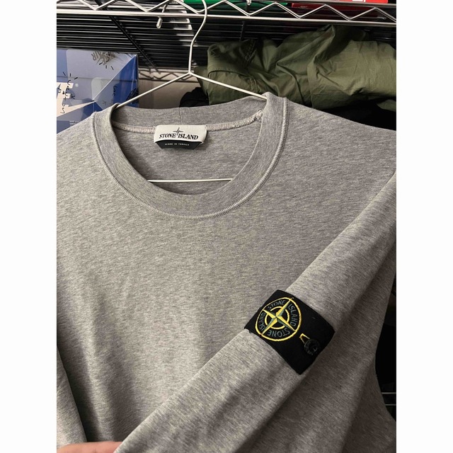 STONE ISLAND ストーンアイランド コットンクルーネックスウェット
