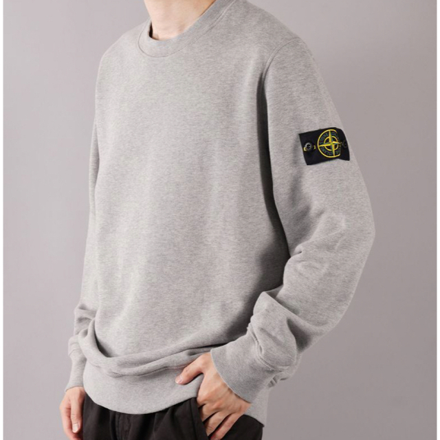 STONE ISLAND ストーンアイランド コットンクルーネックスウェット
