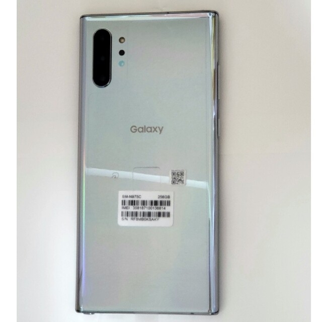 Galaxy Note 10+ 美品 モバイル版SIMフリー Ｓペンおまけ付