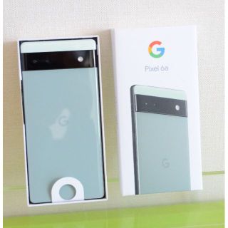 グーグルピクセル(Google Pixel)の未使用 Google Pixel 6a sage 128 GB au グリーン(スマートフォン本体)