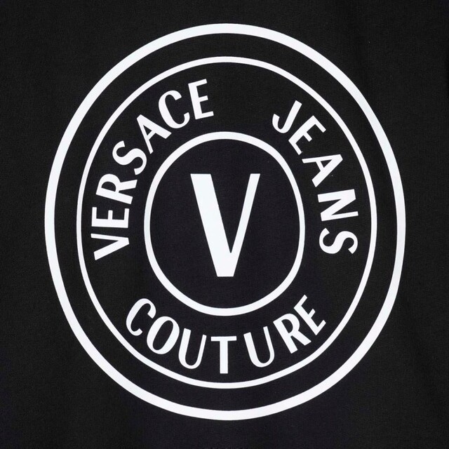 VERSACE(ヴェルサーチ)のVERSACE JEANS COUTURE スウェット ブラック Lサイズ メンズのトップス(スウェット)の商品写真