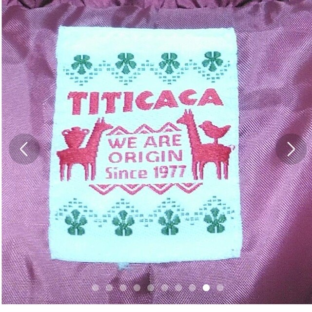 titicaca(チチカカ)の✨新品✨TITICAC★レディース★ダウン★ジャケット★XSサイズ レディースのジャケット/アウター(ダウンジャケット)の商品写真