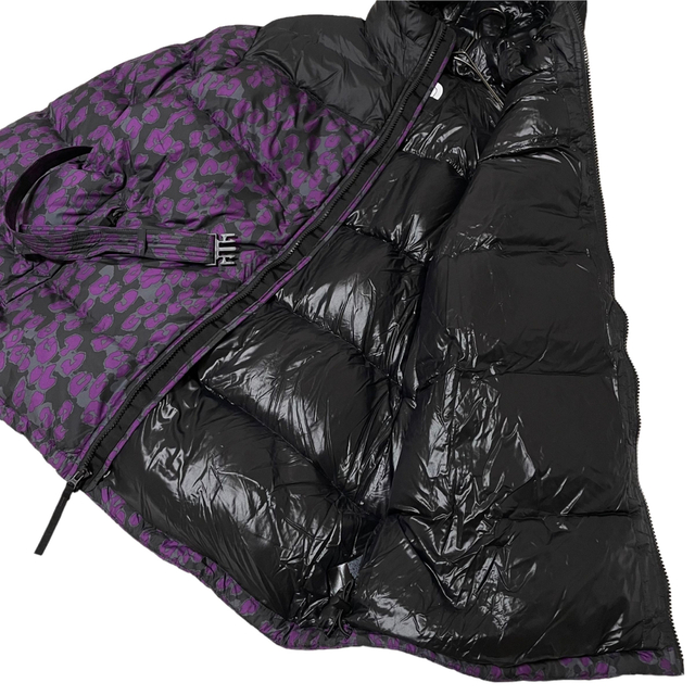 ブラウン×ピンク (新品)US-XXL ノースフェイス ダウン ヌプシ ベルト