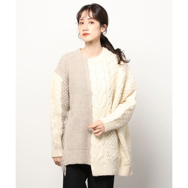 Noble(ノーブル)の新品未使用　Venit(ヴェニット) hand knit レディースのトップス(ニット/セーター)の商品写真