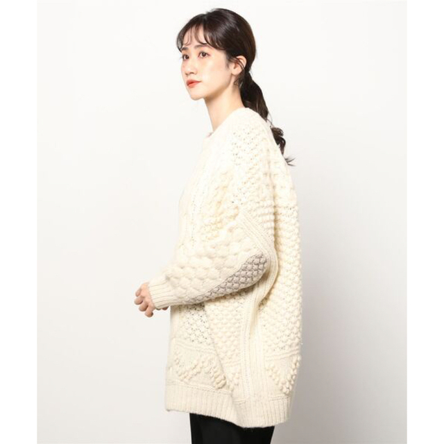 Noble(ノーブル)の新品未使用　Venit(ヴェニット) hand knit レディースのトップス(ニット/セーター)の商品写真