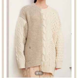 ノーブル(Noble)の新品未使用　Venit(ヴェニット) hand knit(ニット/セーター)