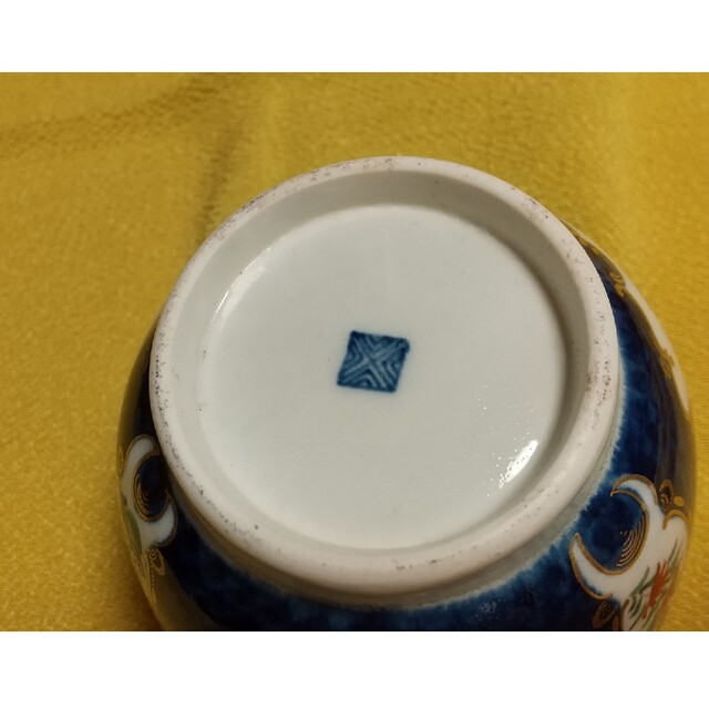 Royal Worcester(ロイヤルウースター)の初期Worcester シュガーボウル(1775年頃) エンタメ/ホビーの美術品/アンティーク(陶芸)の商品写真