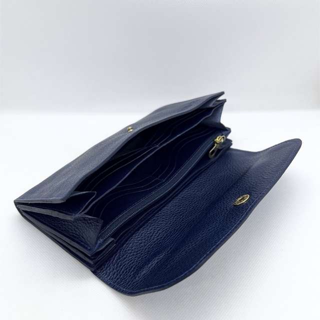 IL BISONTE - 【新品未使用】イルビゾンテ 長財布 ☆ネイビー(ダーク