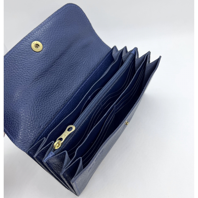 IL BISONTE - 【新品未使用】イルビゾンテ 長財布 ☆ネイビー(ダーク