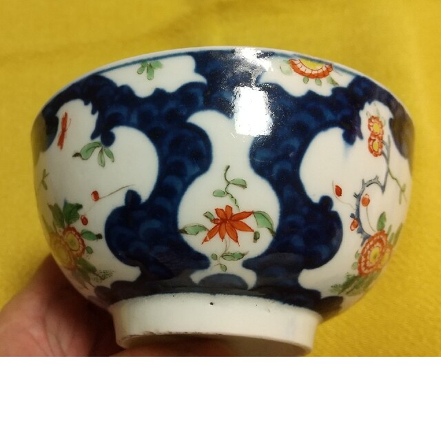 Royal Worcester(ロイヤルウースター)の初期 Worcester シュガーボウル(1775年頃) エンタメ/ホビーの美術品/アンティーク(陶芸)の商品写真