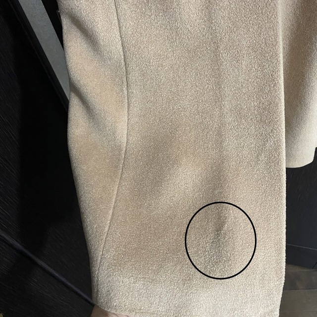 Max Mara(マックスマーラ)の美品✨ マックスマーラ ロングコート シルク混 キャメル 銀タグ レディースのジャケット/アウター(ロングコート)の商品写真