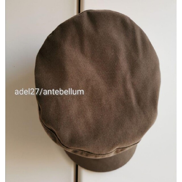 URBAN RESEARCH ROSSO(アーバンリサーチロッソ)の【新品】URBAN RESEARCH ROSSOコーデュロイキャスケット帽子 レディースの帽子(キャップ)の商品写真