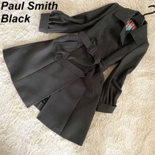 ポールスミス(Paul Smith)の極美品✨ ポールスミス トレンチコート カシミヤ混 マルチストライプ カーキ M(トレンチコート)