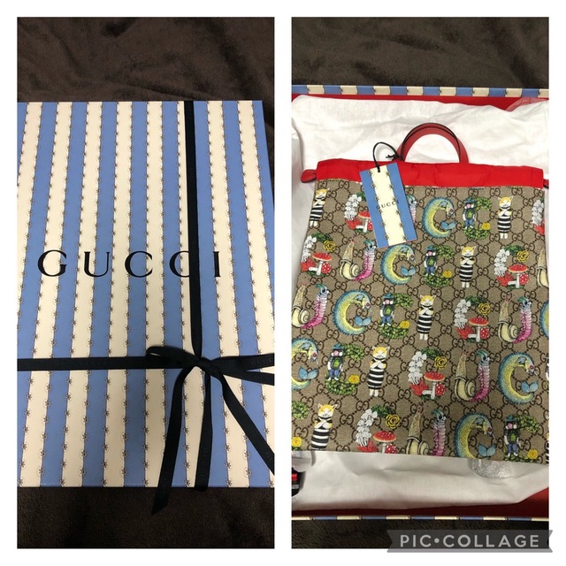 Gucci(グッチ)のプレゼント包装済！新品GUCCI×ヒグチユウコ  チルドレンズ ナップサック レディースのバッグ(リュック/バックパック)の商品写真