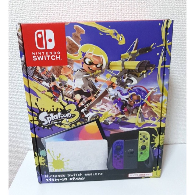 在庫僅少】 Nintendo Switch 有機ELモデルスプラトゥーン3エディション