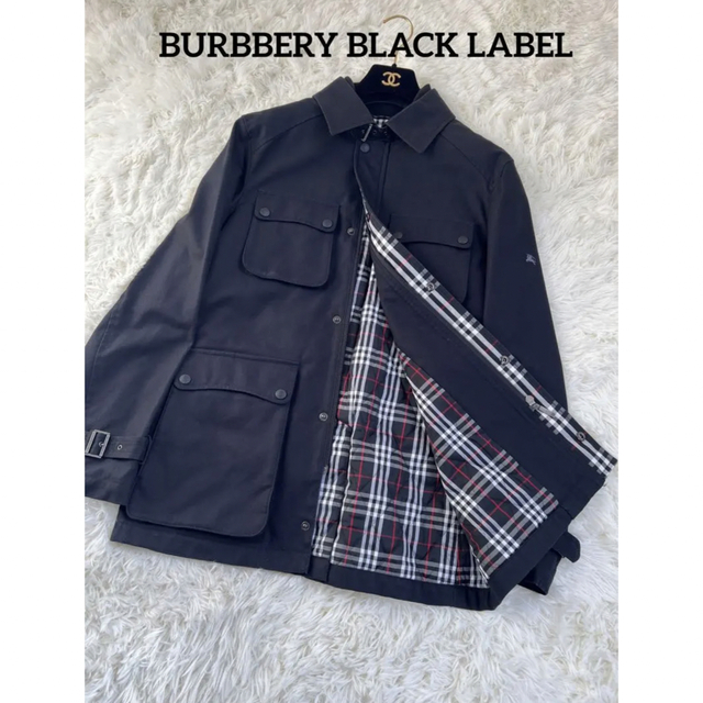【希少】BURBBERY BLACK LABEL ジャケット Lサイズ