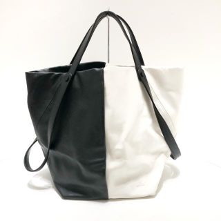 カンペール(CAMPER)のカンペール トートバッグ - 黒×白 2way(トートバッグ)