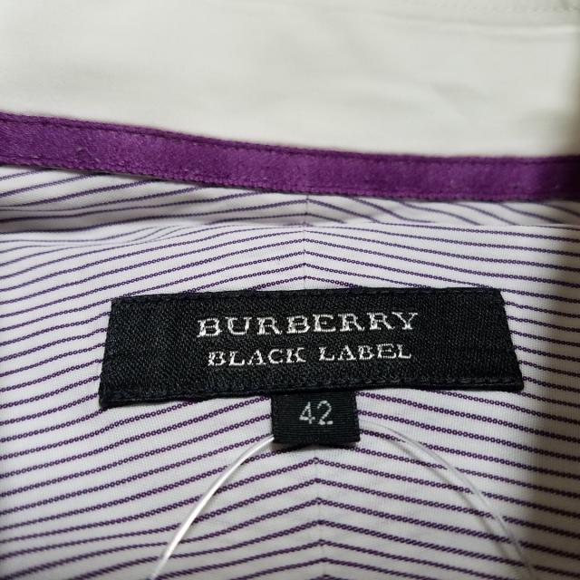 BURBERRY BLACK LABEL(バーバリーブラックレーベル)のバーバリーブラックレーベル 長袖シャツ 42 メンズのトップス(シャツ)の商品写真