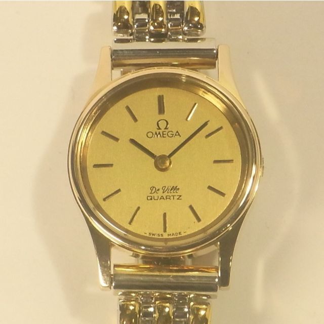 稼働品 美品 OMEGA De Ville オメガ レディース クオーツ 腕時計 稼働品 美品 OMEGA De Ville オメガ レディース クオーツ 腕時計