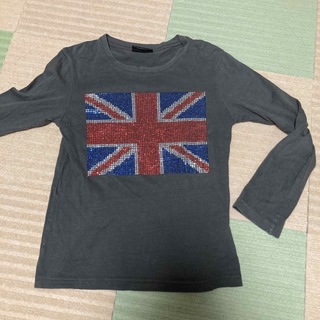 チャビーギャング(CHUBBYGANG)のチャビーギャング　イギリス国旗スパンコール　Tシャツ(Tシャツ/カットソー)