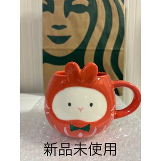 スターバックス(Starbucks)の新品未使用　マグだるまホイップラビット237ml(マグカップ)