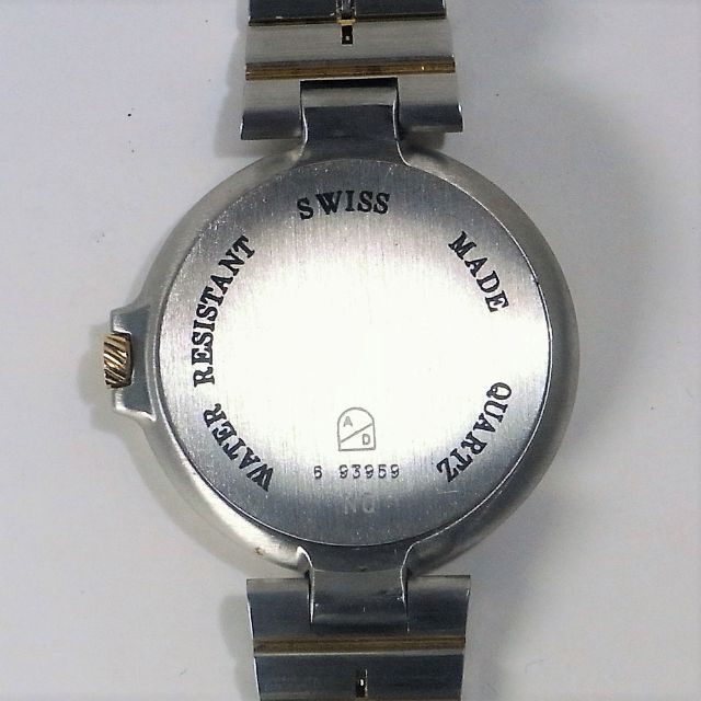 稼働品 美品 dunhill ダンヒル レディース クオーツ 腕時計 箱 説明書