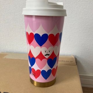 スターバックスコーヒー(Starbucks Coffee)のスターバックス☆スタバ☆ステンレスタンブラー☆バレンタイントリコロール (タンブラー)