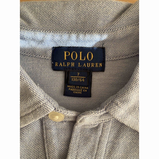 POLO RALPH LAUREN(ポロラルフローレン)のPOLO RALPH LAUREN ポロシャツ　130サイズ キッズ/ベビー/マタニティのキッズ服男の子用(90cm~)(Tシャツ/カットソー)の商品写真