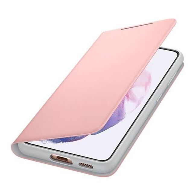 SAMSUNG(サムスン)のGalaxy S21 LED View Cover ビューカバー Pink 純正 スマホ/家電/カメラのスマホアクセサリー(Androidケース)の商品写真