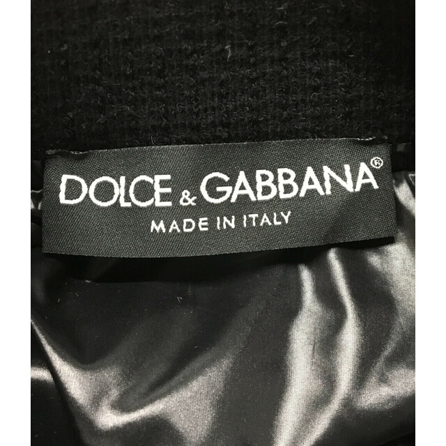 DOLCE&GABBANA(ドルチェアンドガッバーナ)のドルチェアンドガッバーナ ブルゾン シルバーロゴ メンズ 48 メンズのジャケット/アウター(ナイロンジャケット)の商品写真