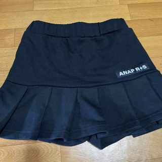 アナップガール(ANAP GiRL)のANAPGIRL スカート　黒　XS(Tシャツ/カットソー)