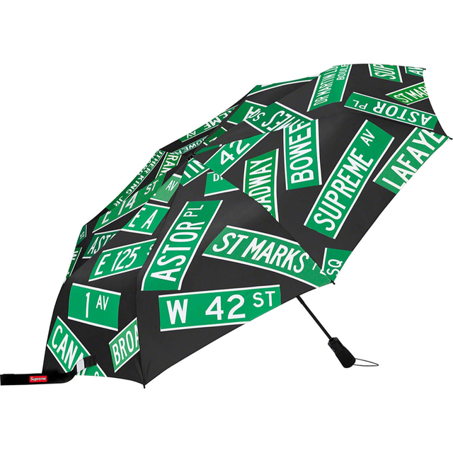 supreme street signs umbrella シュプリーム 傘