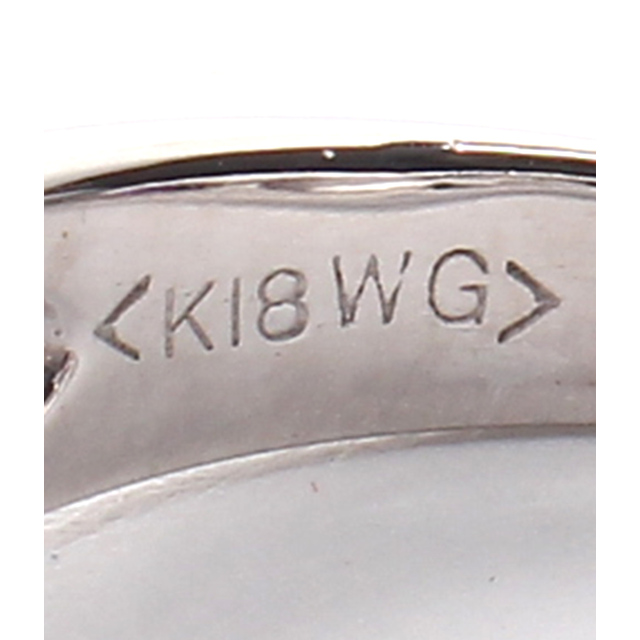 美品  リング 指輪 K18WG アメジスト4.45ct レディースのアクセサリー(リング(指輪))の商品写真