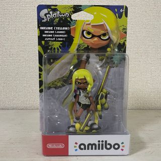 ニンテンドースイッチ(Nintendo Switch)の【24時間以内発送可】amiibo インクリング【イエロー】(ゲームキャラクター)